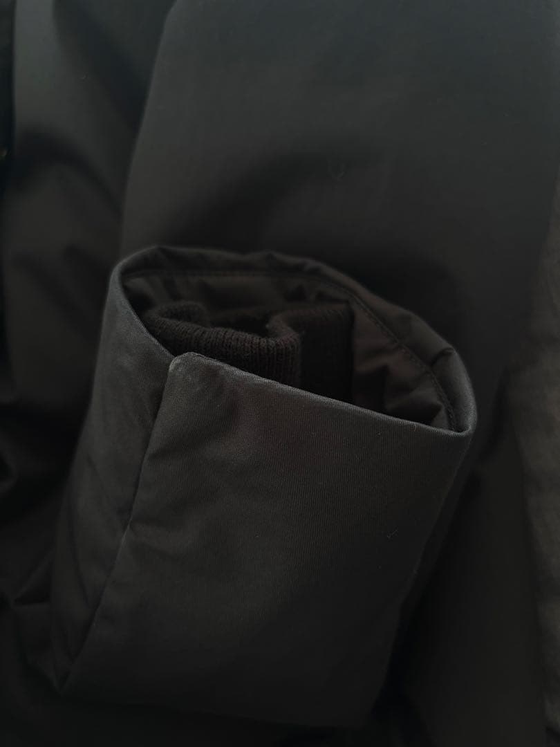 woolrichダウンブラック　クリーニング済