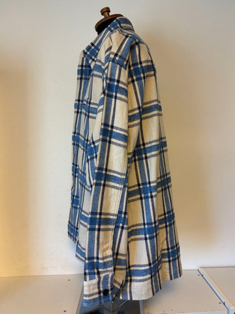 ナイジェルケーボン/ネルシャツ/ジャケット/チェック/ビンテージ