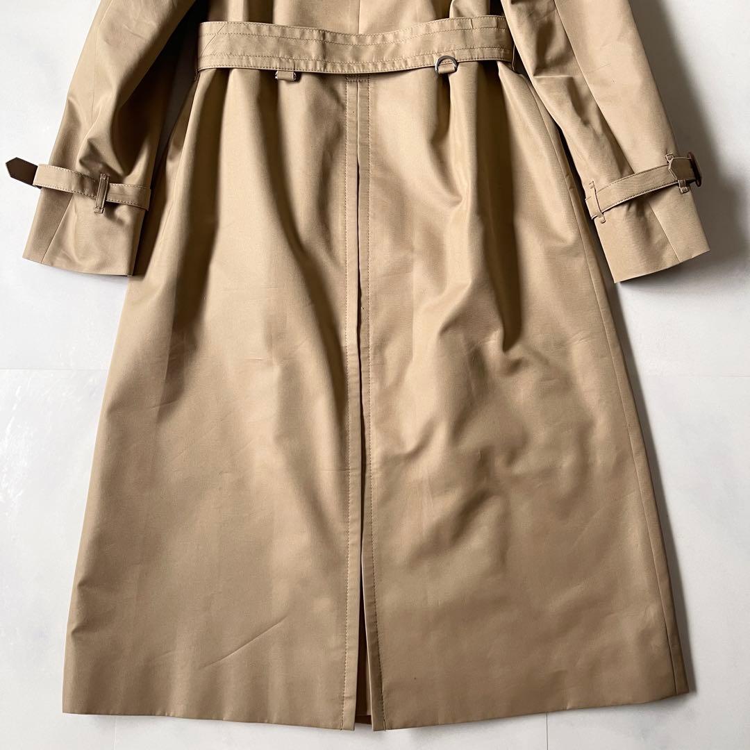 未使用級 アクアスキュータム トレンチコート 青ライナー 2024 着丈115