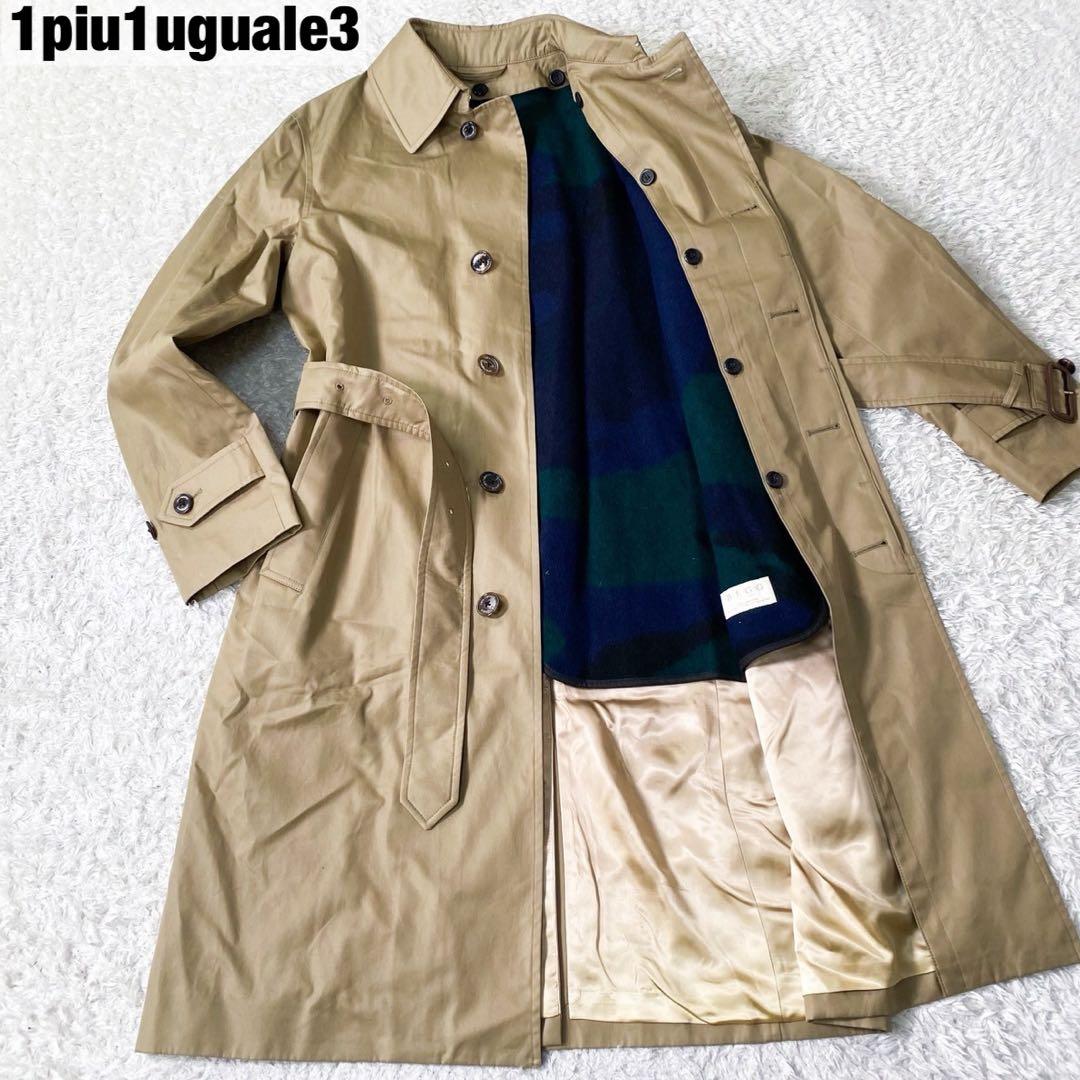定価24万！極美品！1piu1uguale3×グレンフェルステンカラーコート M