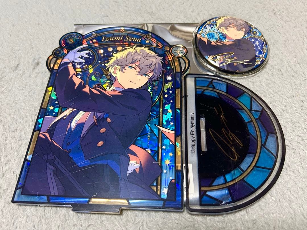 あんスタ 瀬名泉 星之所向 アクスタ 缶バッジ - メルカリ