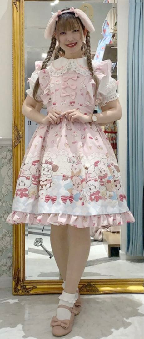 axes femme kawaiiダイナーカフェジャンスカ（ピンク） - メルカリ