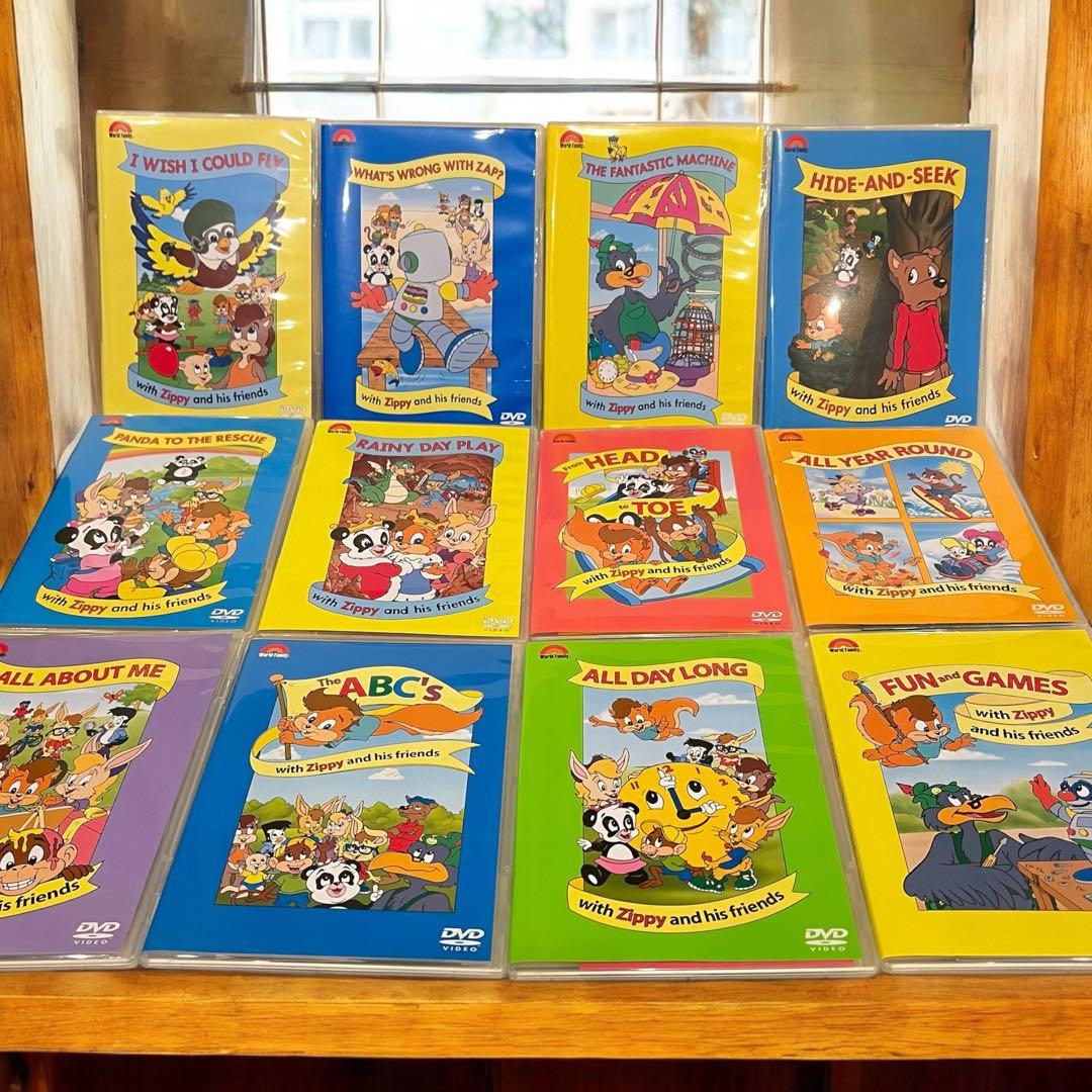 Zippy and his friends DVDセット 12枚まとめ売り - メルカリ