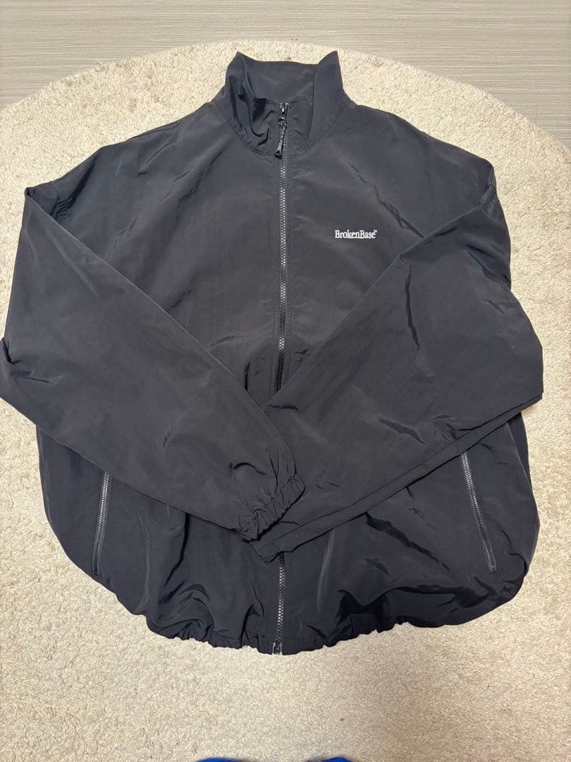 broken base ナイロンジャケット ブラックM - メルカリ