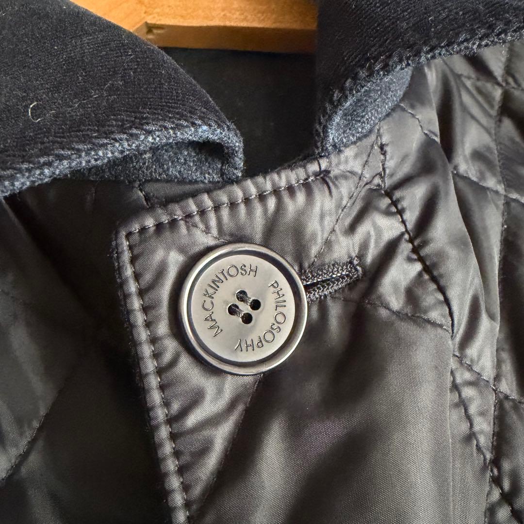 マッキントッシュフィソロフィ - キルティング リバーシブル ネイビー 2way