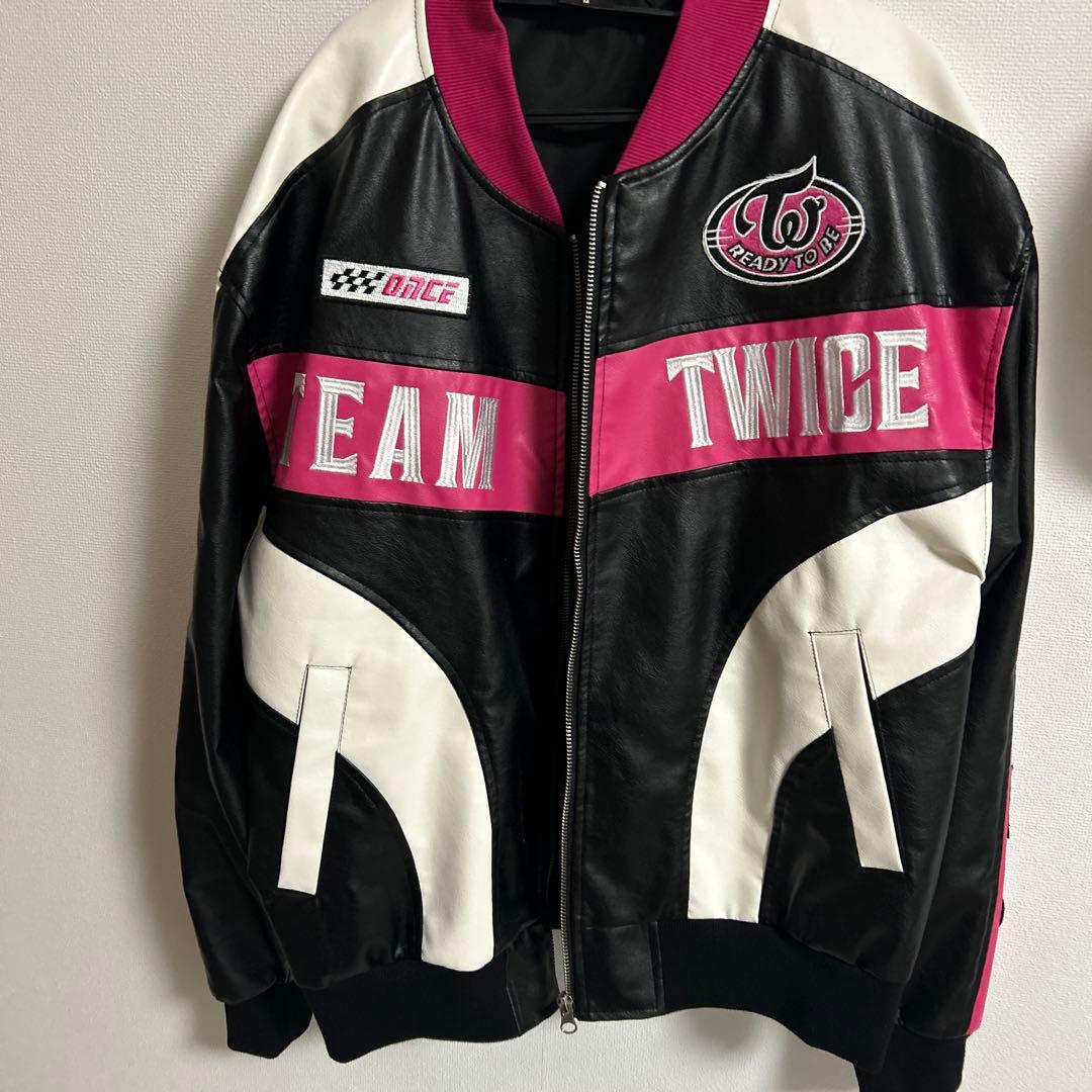 TWICEREADY TWICE READY TO BE スタジャン TO BE スタジャン ⁄レザー