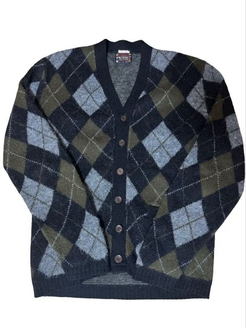 60s McGregor Midnite Sun アーガイル カーディガン 60s McGregor Midnite Sun アーガイル カーディガン - メルカリ
