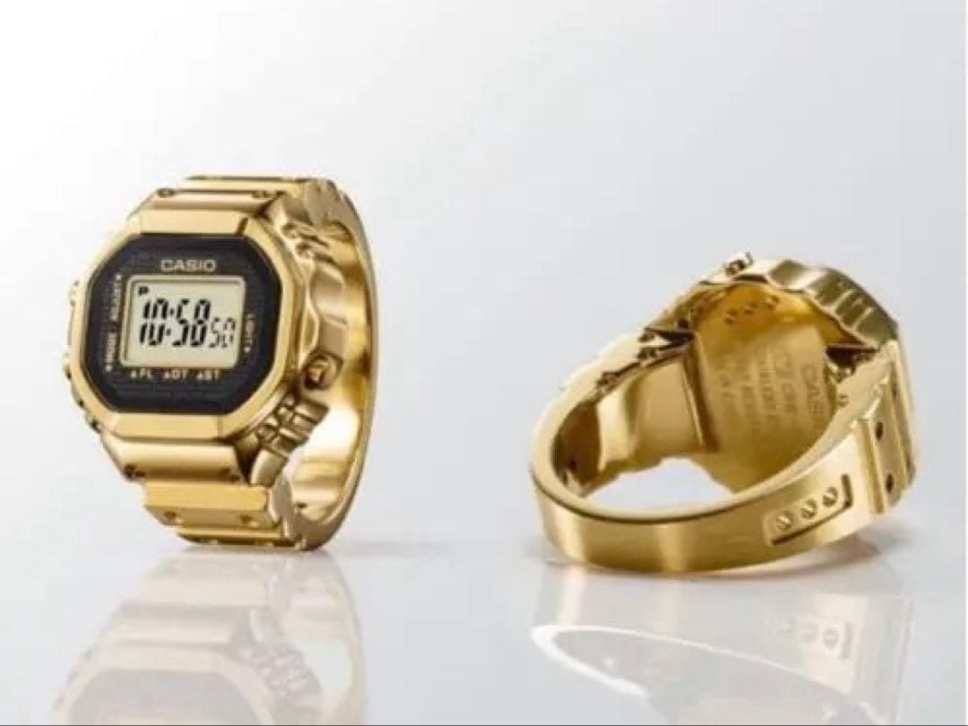 カシオ　CASIO crw-001g-9jr カシオ リングウオッチ CRW-001G-9JR カシオウオッチ デジタル 時計