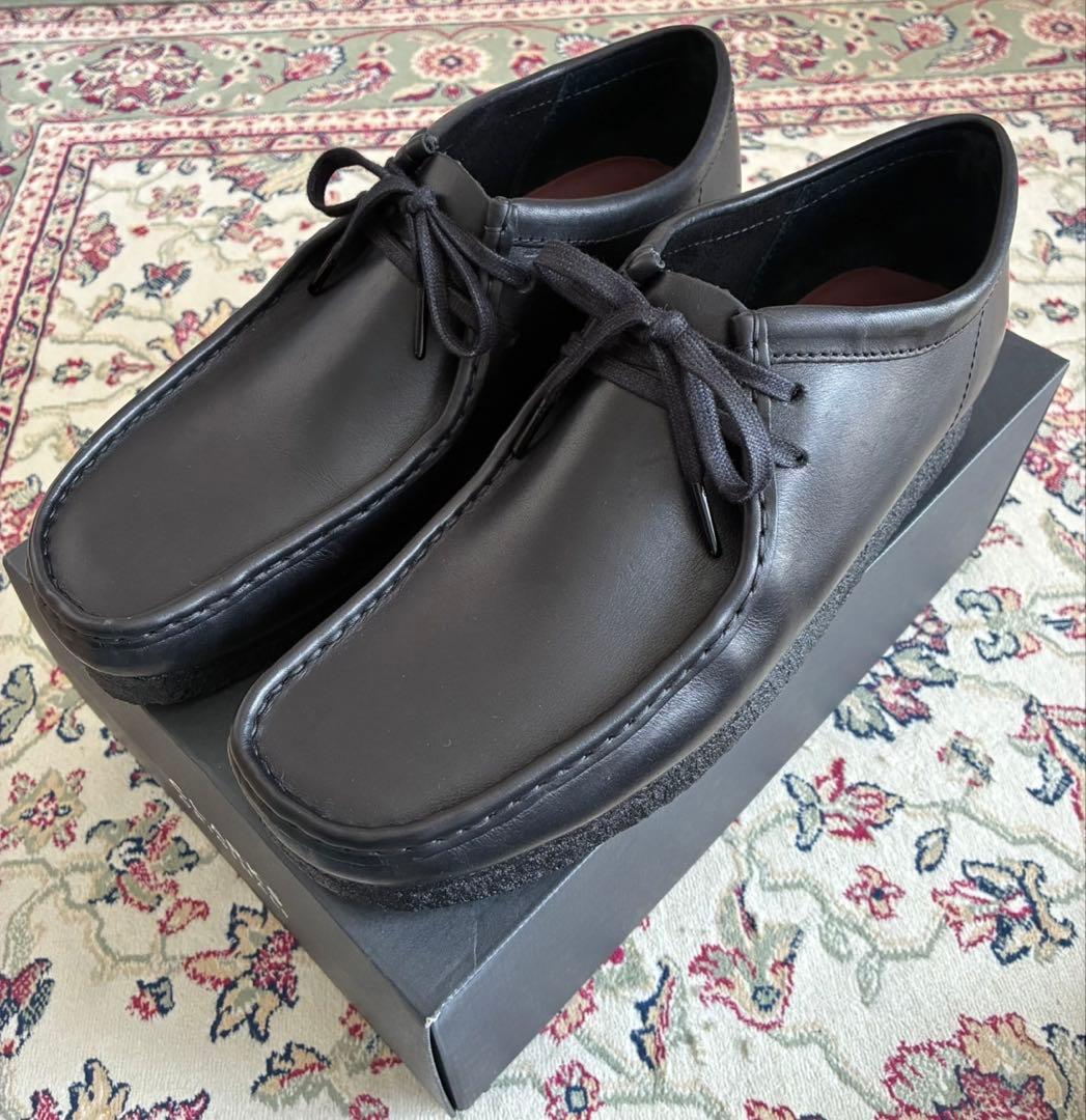 Wallabee / メンズ ワラビー（ブラックレザー） Wallabee / メンズ ワラビー（ブラックレザー） -Clarks (クラークス