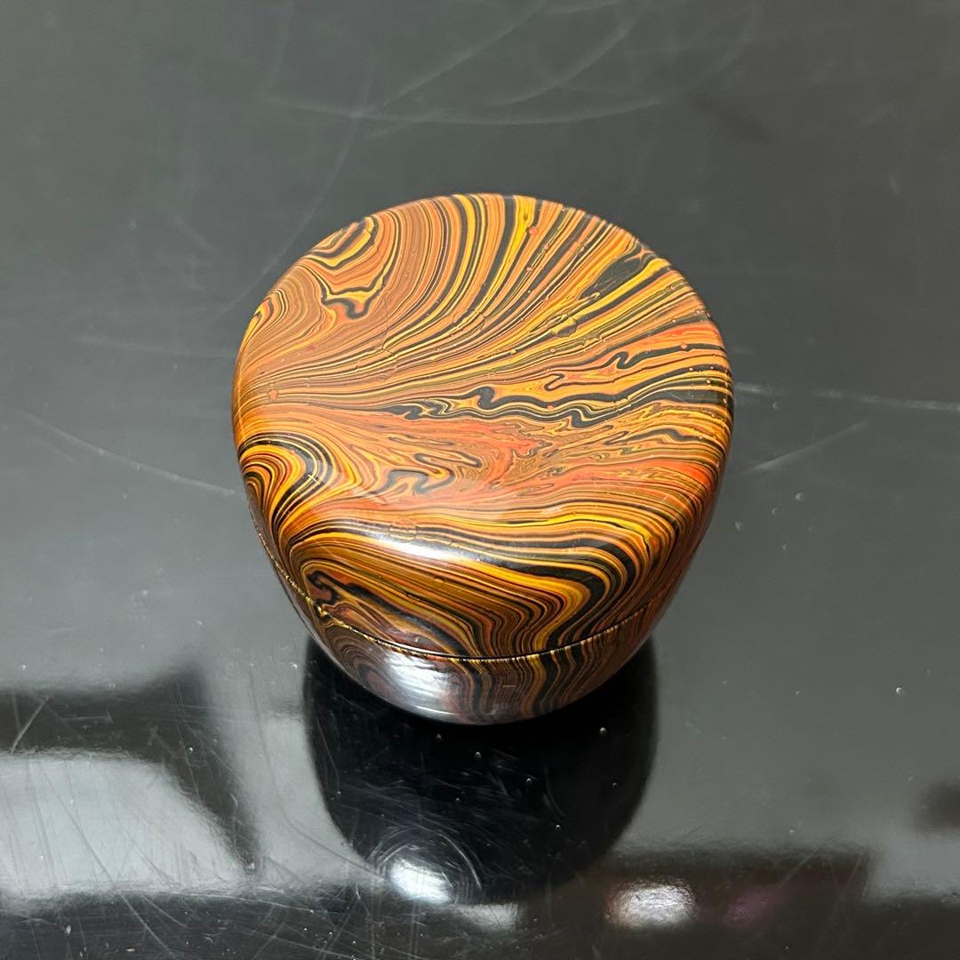 練込中棗 茶道具懐石鵬雲斎坐忘斎淡々斎即中斎而妙斎棗水指茶杓水屋