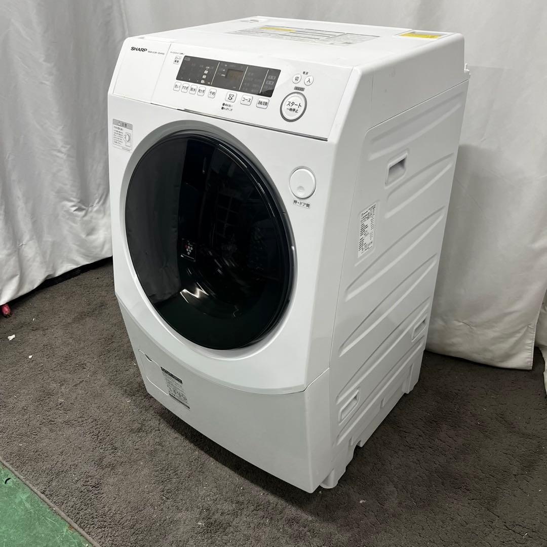 ★987　ドラム式洗濯機　22年製　シャープ　10キロ　乾燥　大容量　設置無料