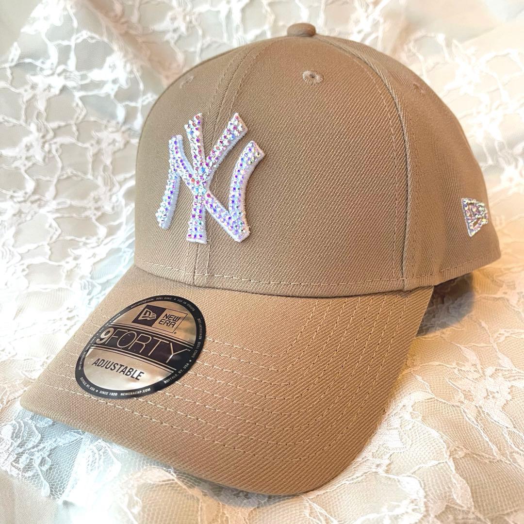 ニューエラ キャップ ラインストーン キラキラ9FORTY オーロラ