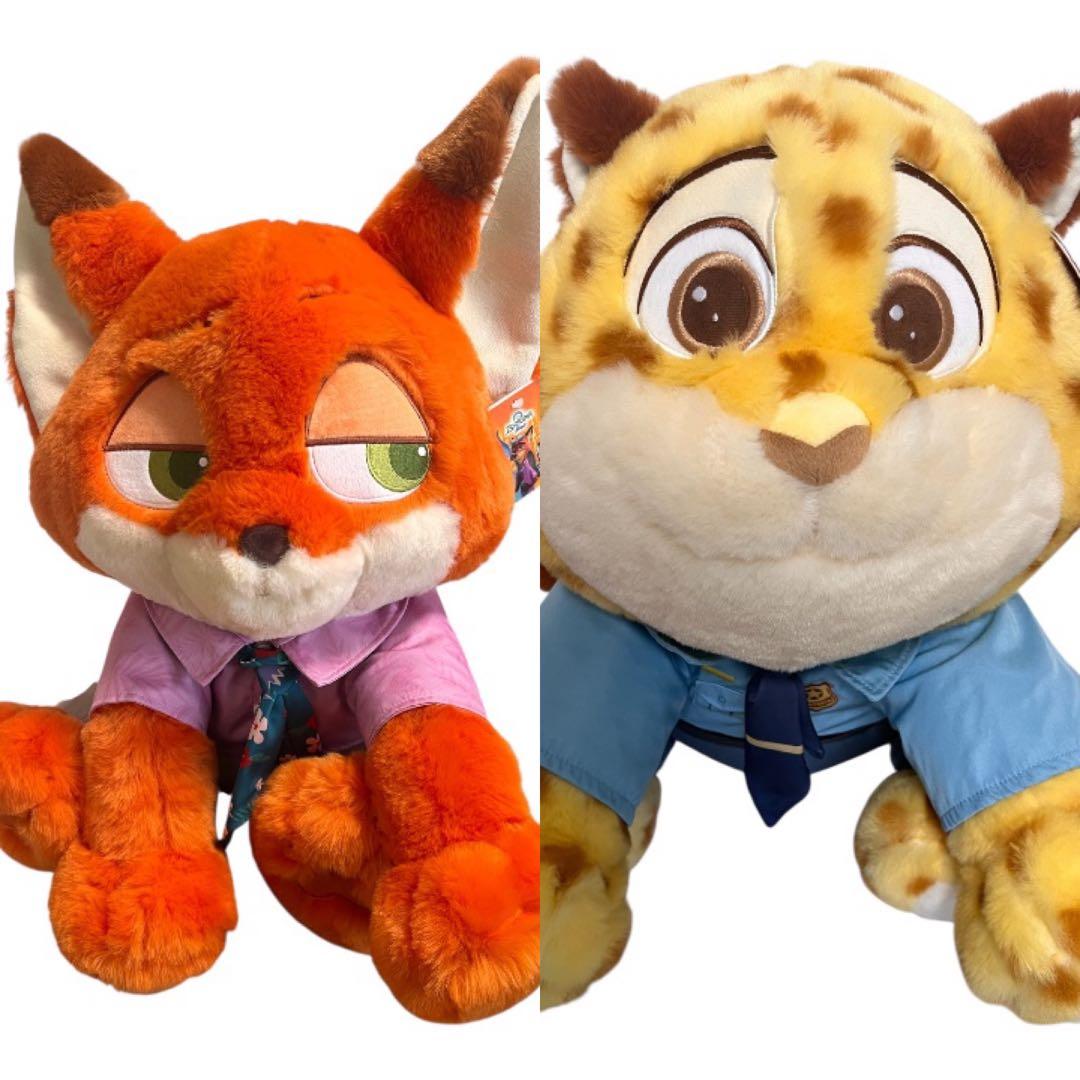 コストコ ズートピア2 ニック・ワイルド クロウハウザー ぬいぐるみ