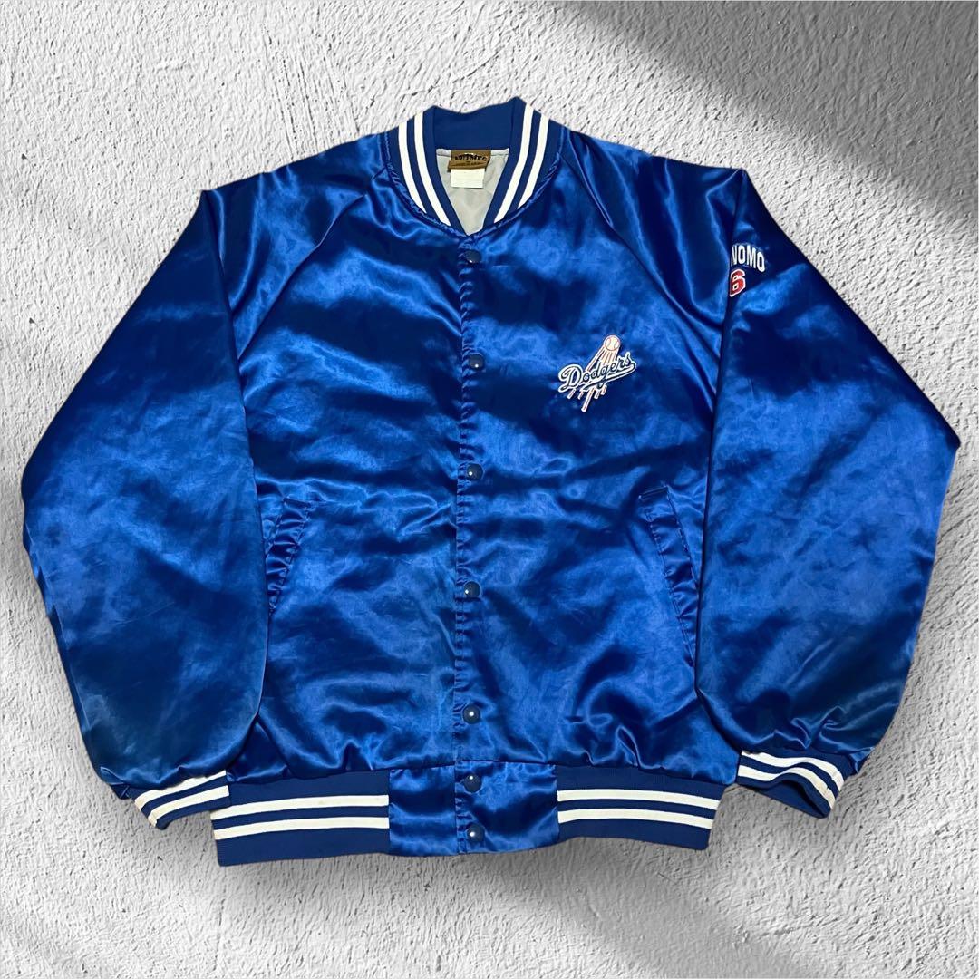 k*6様 【超希少/USA製】90s 野茂英雄ドジャース スタジャン刺繡 NUT