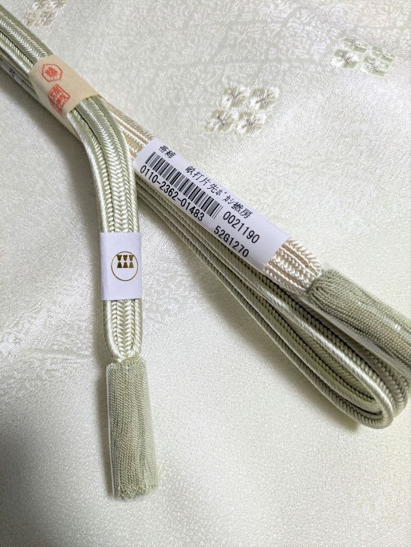 正絹西陣織名門丸勇謹製豪華袋帯七宝金糸高島礼子雑誌着用 - メルカリ