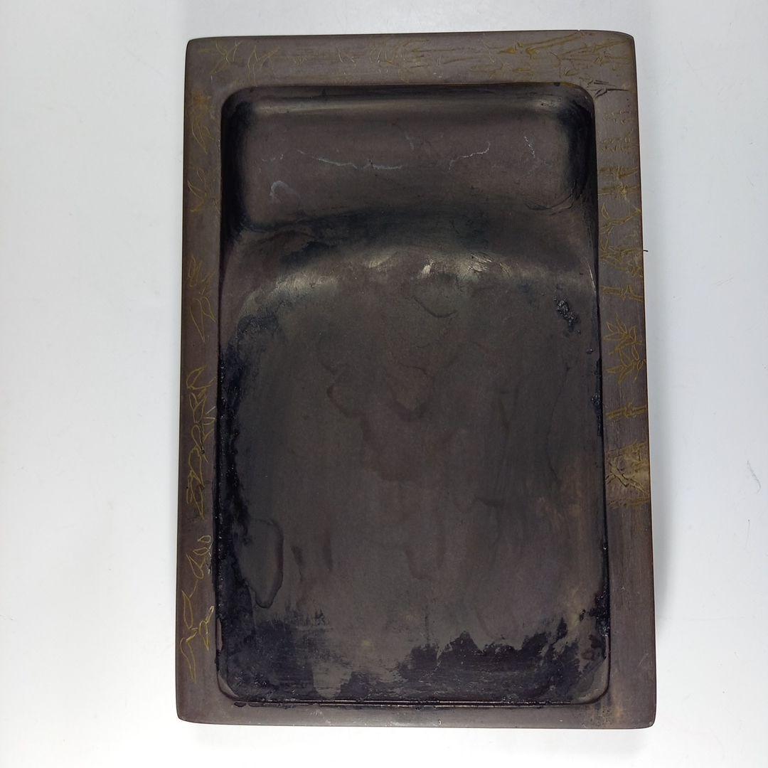 硯石　友佳得硯筆 有田焼 ポータブル書道セット | 花陶硯 プチ硯セット | 月うさぎ | よしだ