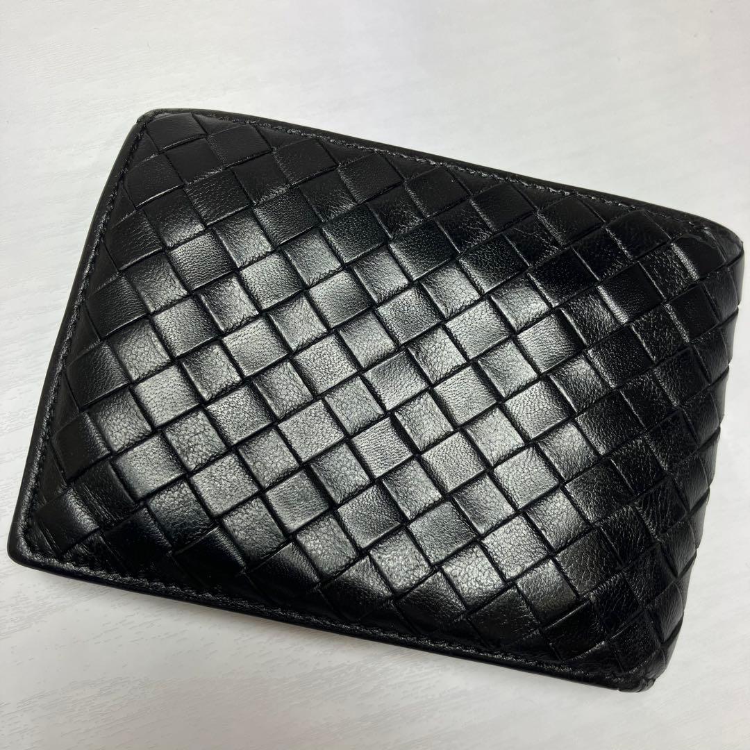 ボッテガヴェネタ✨イントレチャート 本革 レザー 2層 ブラック 二つ折り財布 楽天市場】ボッテガヴェネタ 二つ折り財布 メンズ イントレチャート