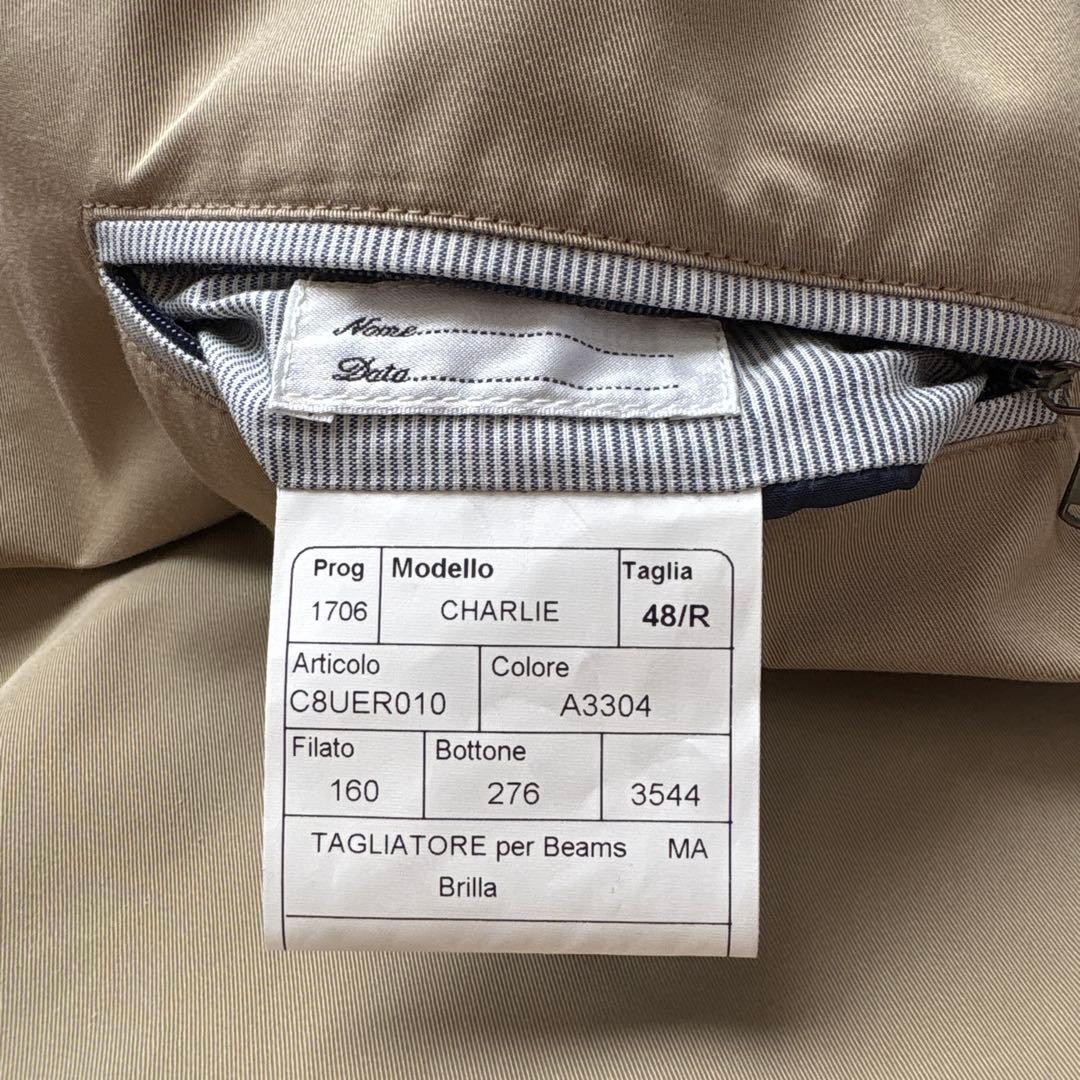 グラタン様専用タリアトーレ ピーコート 48 CHARLIE ベージュ - メルカリ