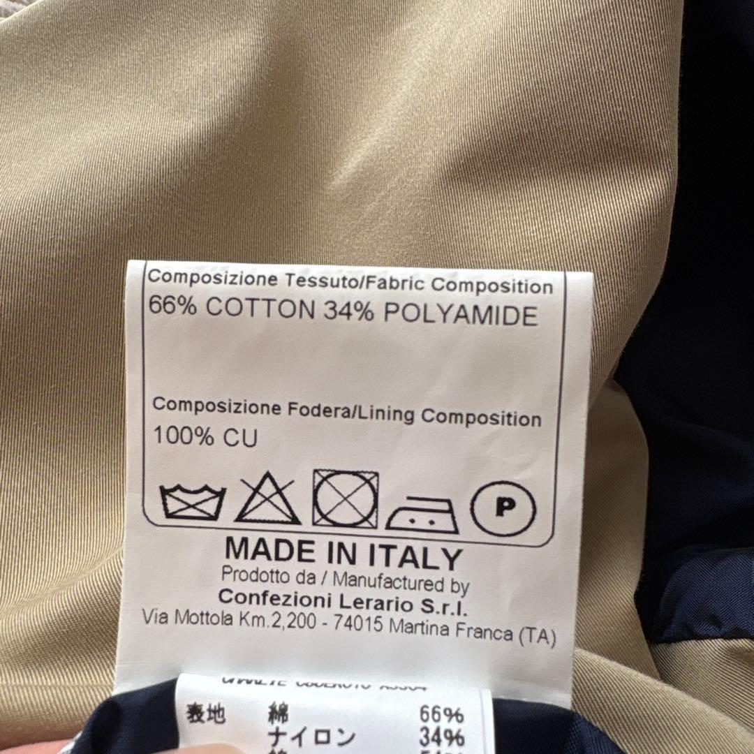 グラタン様専用タリアトーレ ピーコート 48 CHARLIE ベージュ - メルカリ