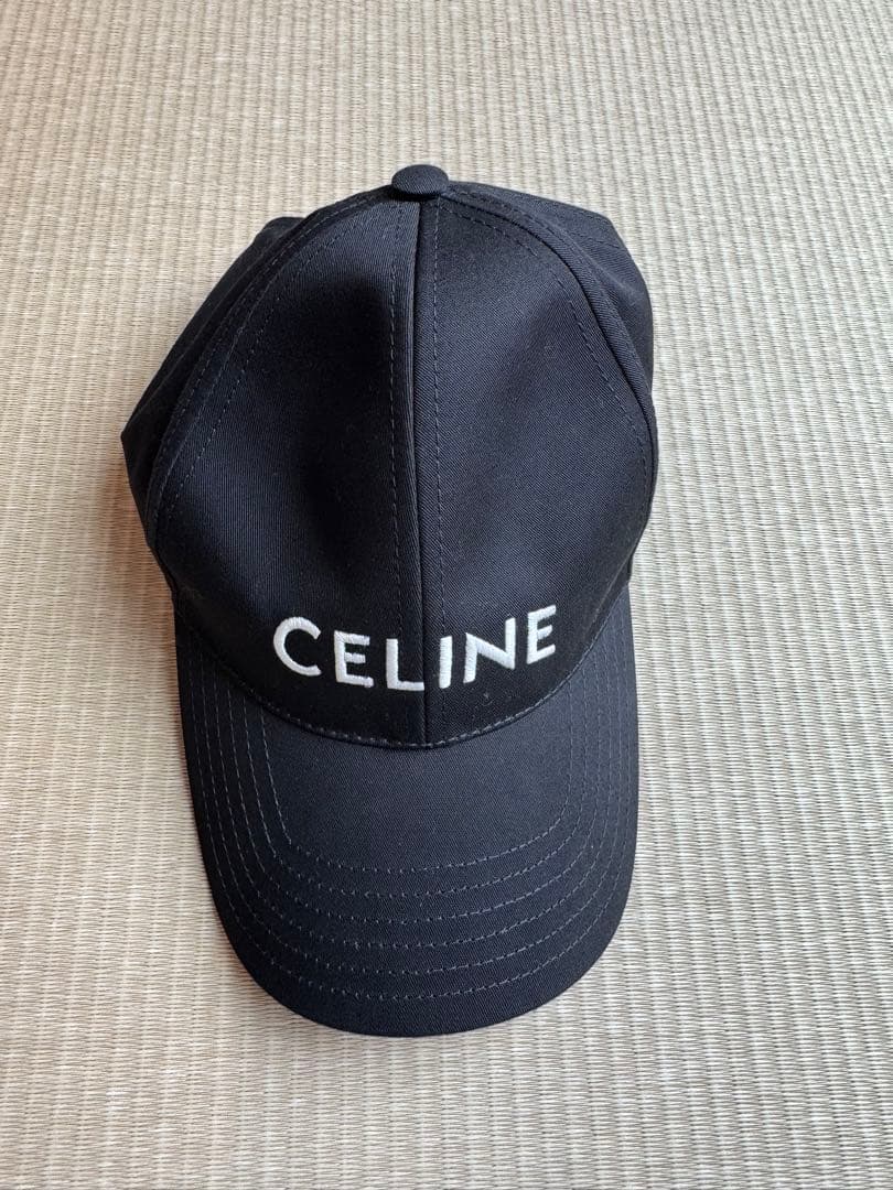 CELINE ブラック ベースボールキャップ M - メルカリ