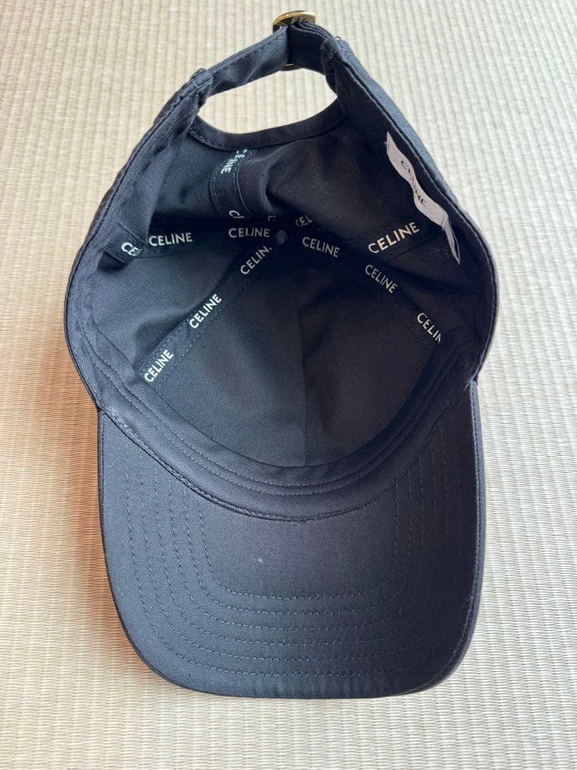 CELINE ブラック ベースボールキャップ M - メルカリ