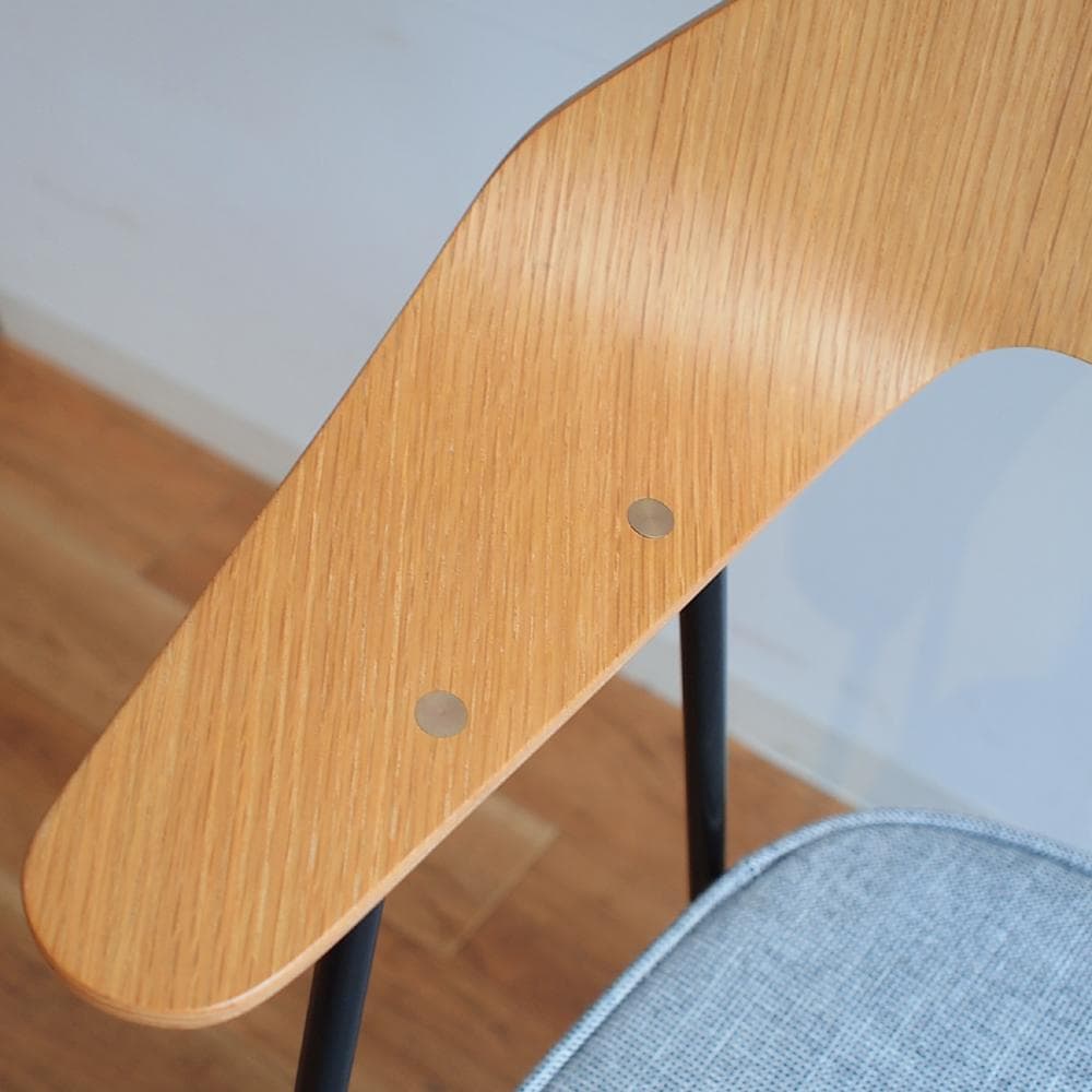 Case Furniture 675チェア オーク材×ファブリックシート - メルカリ