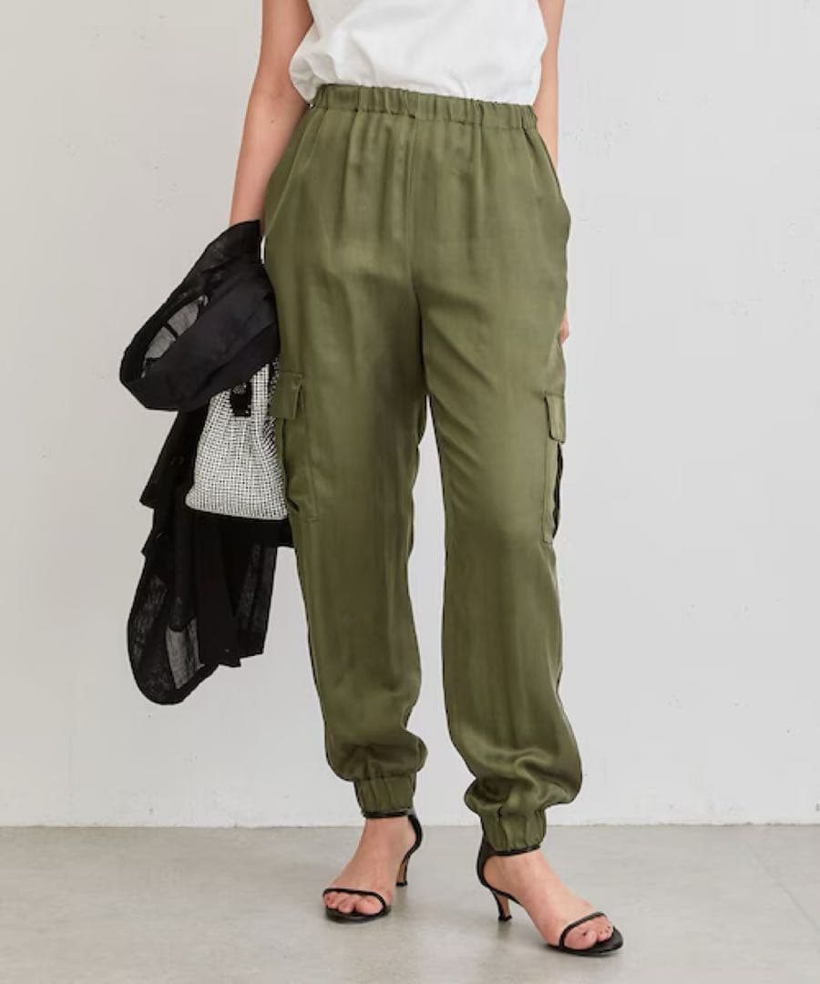 ガリャルダガランテ新品紙タグ付き⭐️ミリタリージョグパンツ２カーゴパンツゴムパンツ