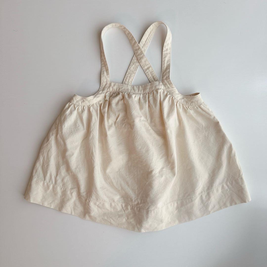 韓国子供服 ♡ 吊りスカート ピナフォア soor ploom - メルカリ