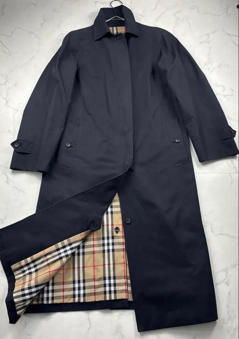 【美品】バーバリーロンドン　ロングステンカラーコート バーバリー BURBERRY 80452881 コート レディース アウター ロング
