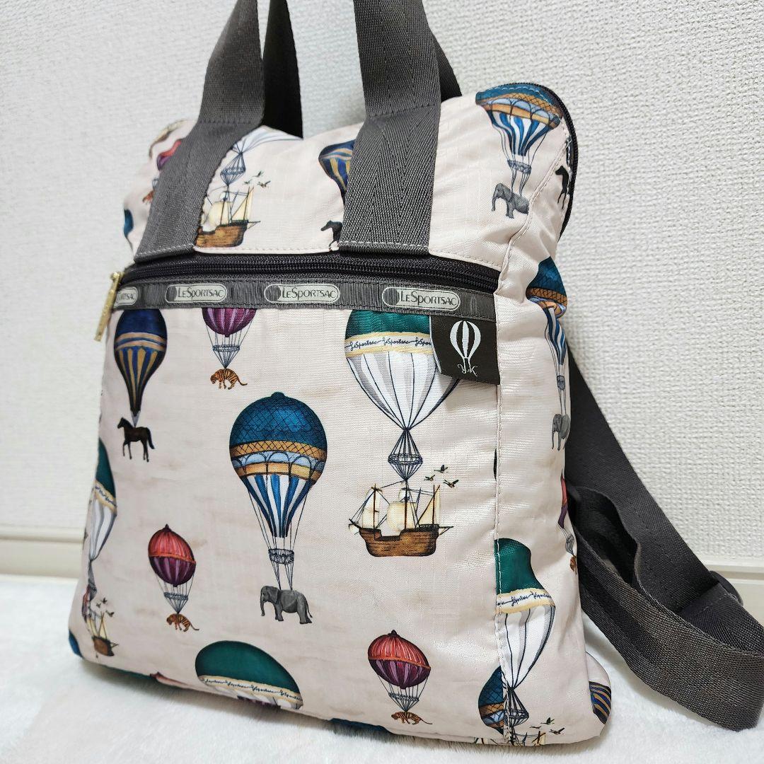 新品級】LeSportsac×風間ゆみえ リュック 2way ハンドバッグ - メルカリ