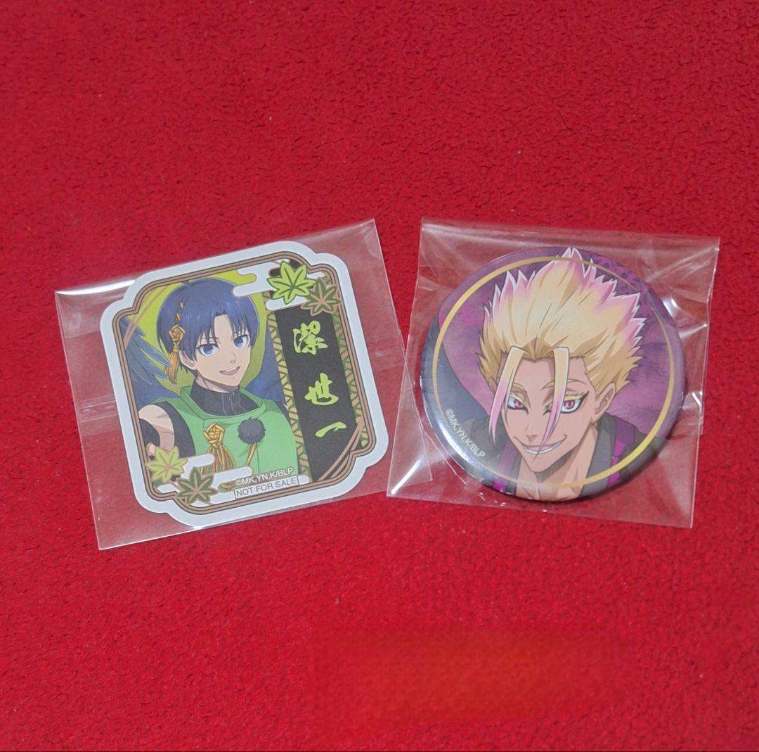 ブルーロック スマイルベースカフェ 缶バッジ ステッカー - メルカリ