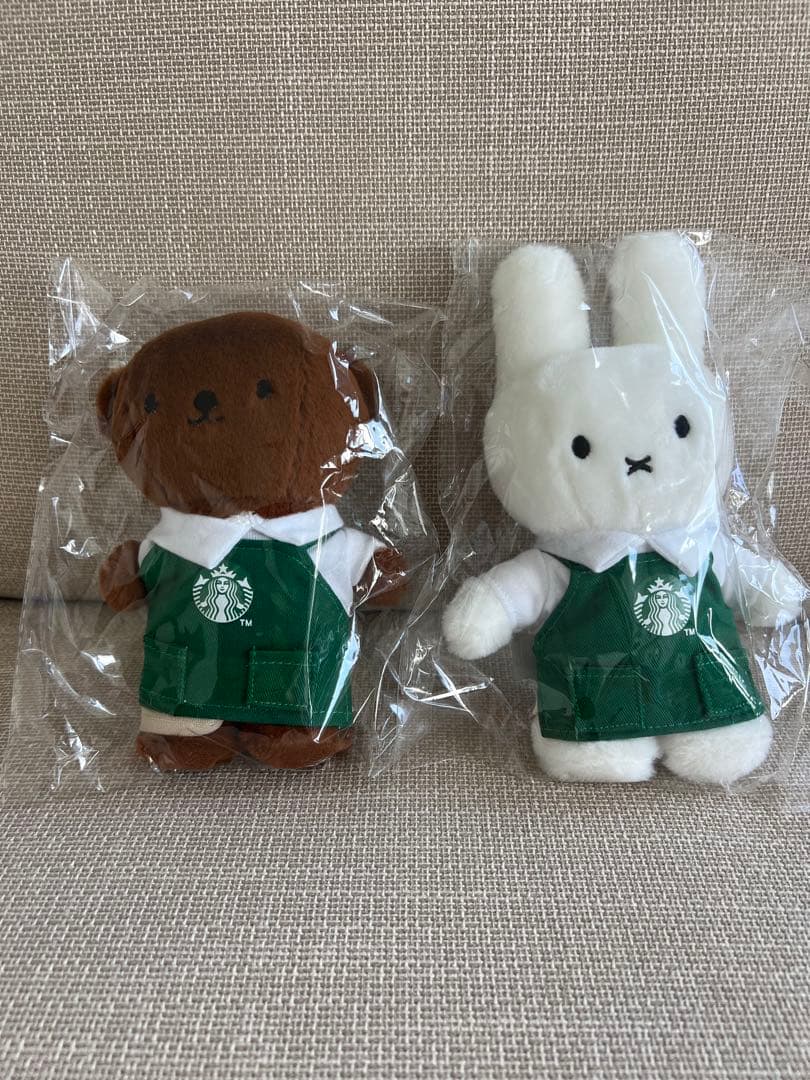 スタバコラボ】ミッフィ ボリス ぬいぐるみ2個セット - メルカリ