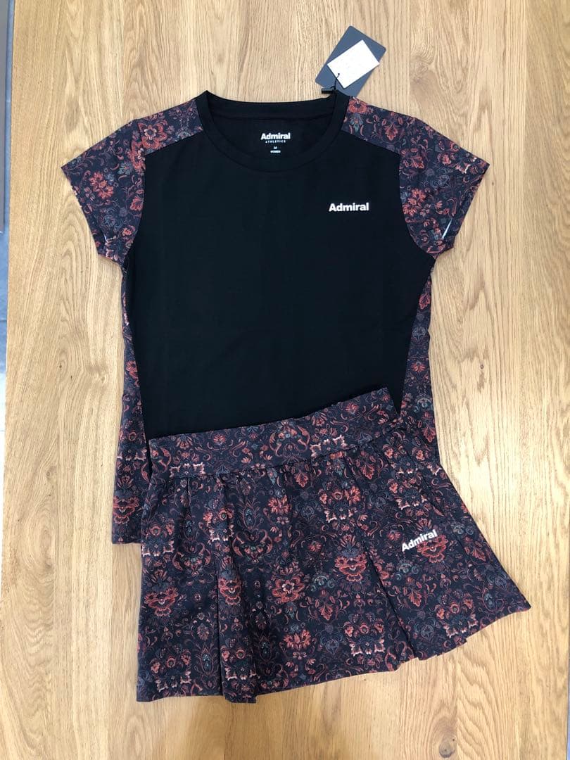 【NEW】アドミラル テニス レディース セットアップ ADMIRAL レディース フロントライングラフィックTEE ATLA532-029