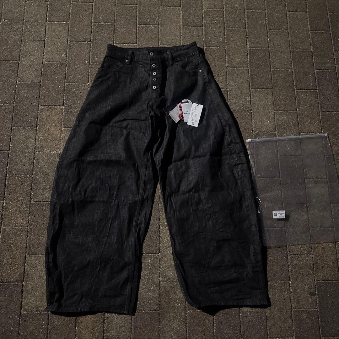 peoplesense リジットデニム シルバーボタン L - メルカリ