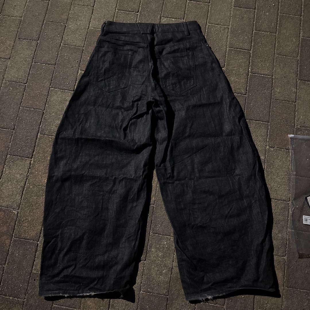 peoplesense リジットデニム シルバーボタン L - メルカリ