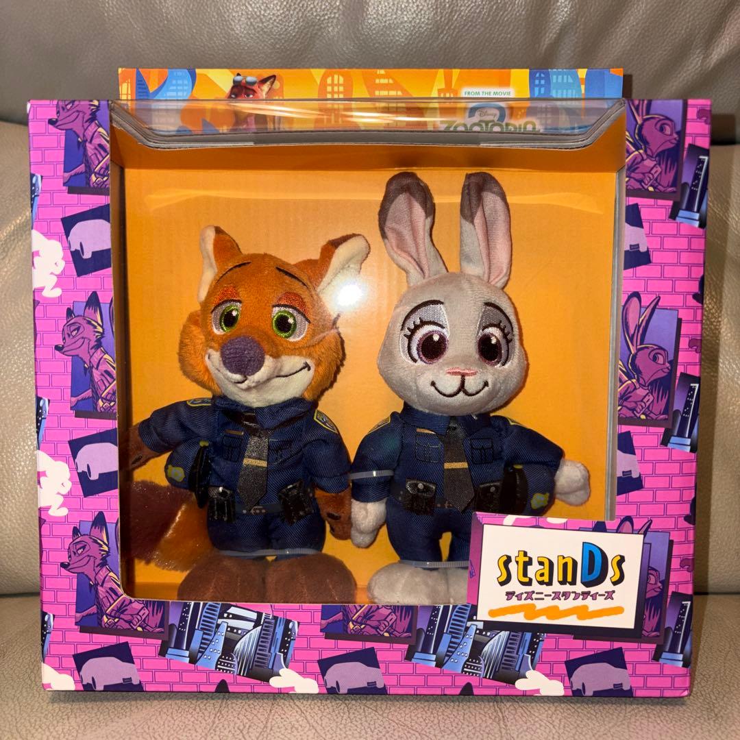 ズートピア スタンディーズ stanDs ニック ジュディ ぬいぐるみ - メルカリ