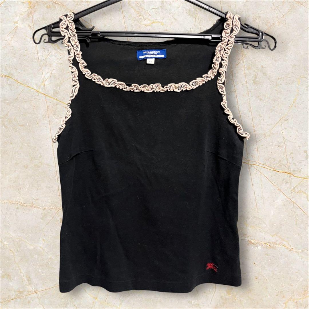 Burberry Blue Labelノバチェック フリル キャミソール - メルカリ