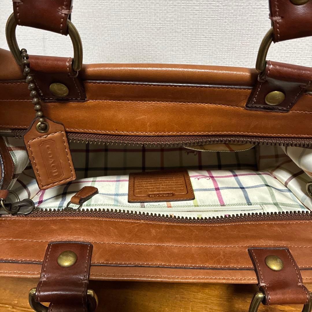 COACH オールドコーチ 本革 ヴィンテージF0793-11420 - メルカリ