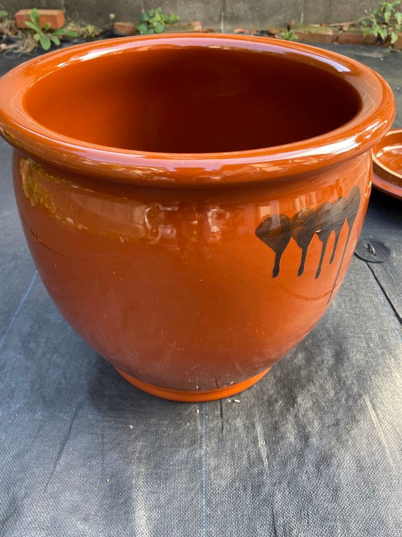 陶器 陶器 梅干壺・漬物壺 15号（147）