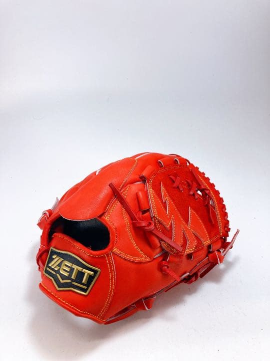 ゼット ZETT 投手用 硬式グローブ 赤 レッドの通販｜consis.com