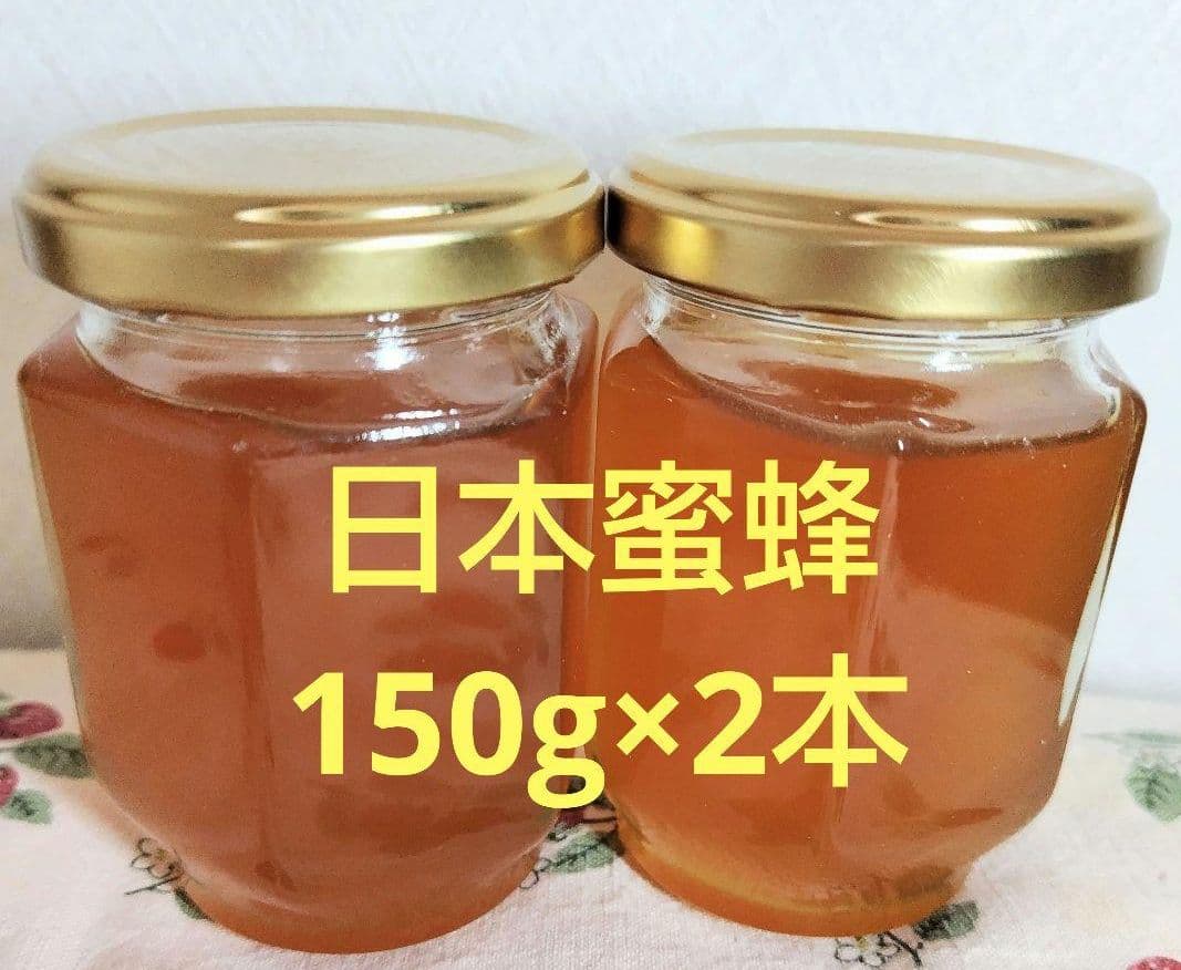 日本蜜蜂 生蜂蜜 ミツバチ 純粋 ニホンみつばち 非加熱 #2 宮城県産