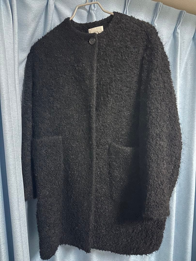 イエナ美品 ループツイードコクーンコート 2023AW - メルカリ