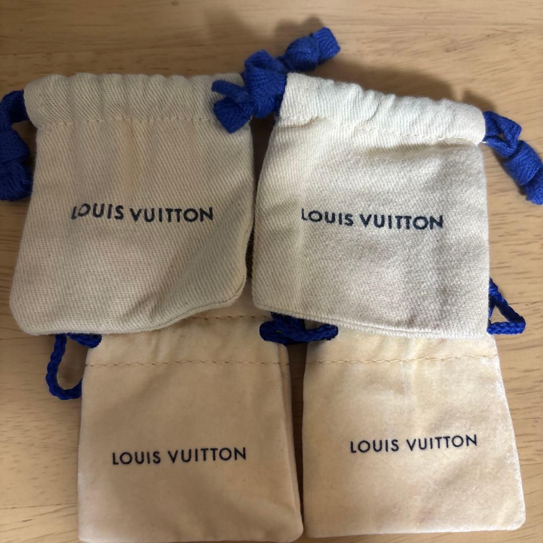 LV ルイヴィトン ミニアクセサリーポーチ保存袋巾着x4 - メルカリ