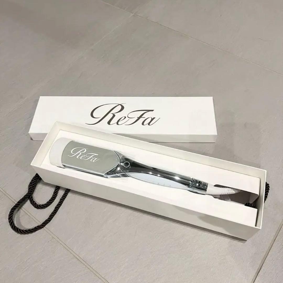 ReFa パワーストレートアイロン 新品未使用 本日限定値下げ！ 新品未使用 ReFa パワーストレートアイロンプロ【白】 リファ ホワイト