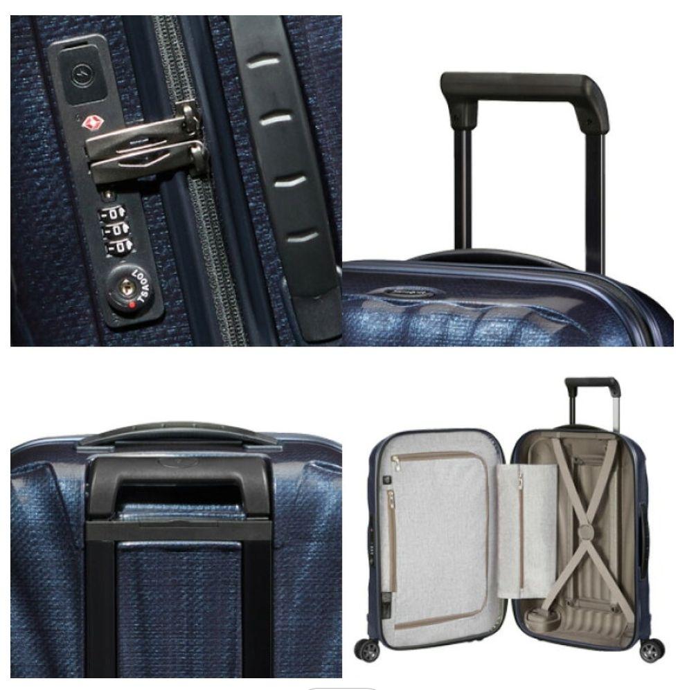 サムソナイト スーツケース シーライト 55cm 36L ミッドナイトブルー