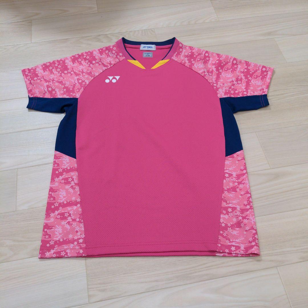 YONEX ゲームシャツ 桜 さくら ピンク M - メルカリ
