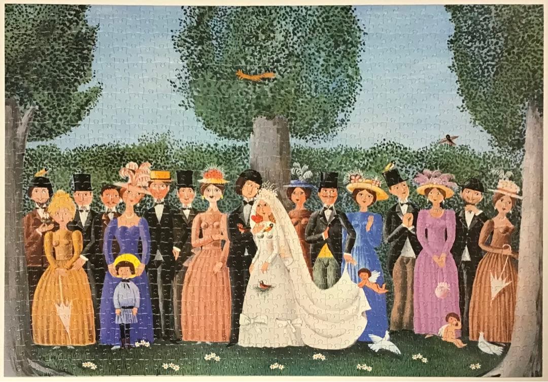 ジグソーパズル 1000ピース マリアージュ レイモン・ペイネ - メルカリ