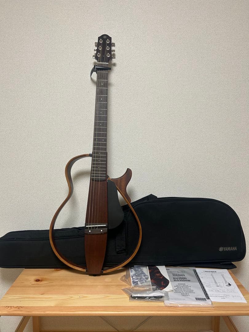 ギター YAMAHA SLG200S NT Amazon.com: Yamaha SLG200S TBS Steel String Silent Guitar with