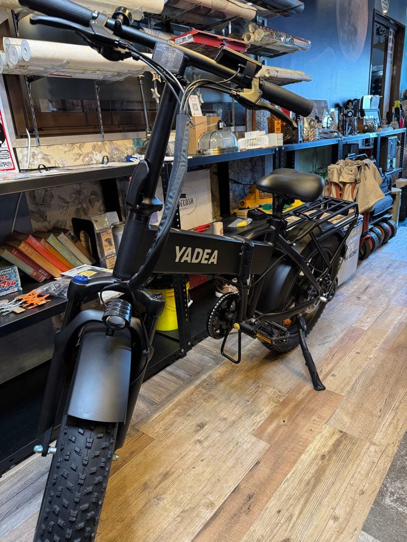 YADEA 電動アシスト自転車 シティタイプ ブラック YADEA ヤディア yadea 電動自転車 電動アシスト自転車 折りたたみ