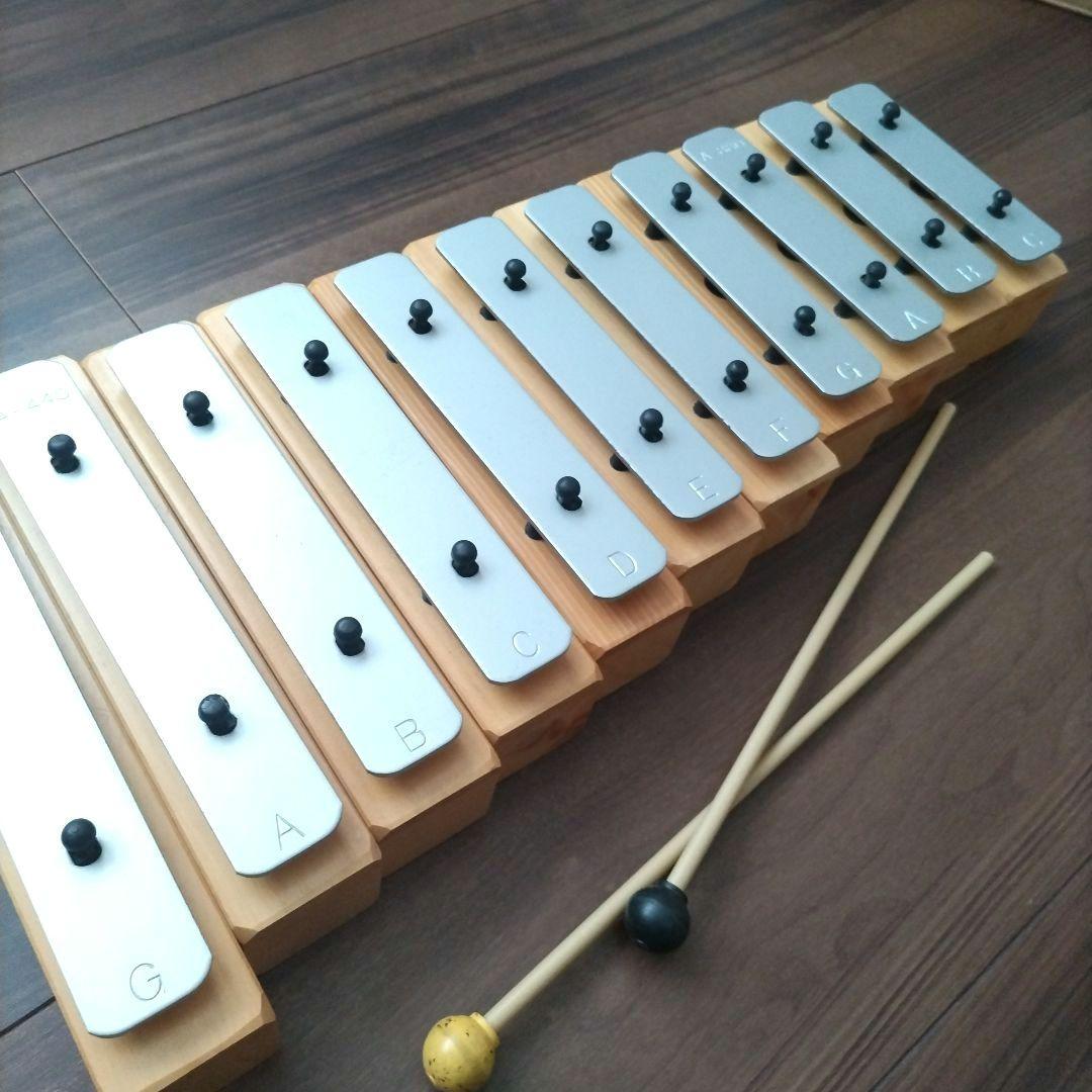 KAWAI ニコルの森 音つみき グロッケン 鉄琴木琴 11音 - メルカリ